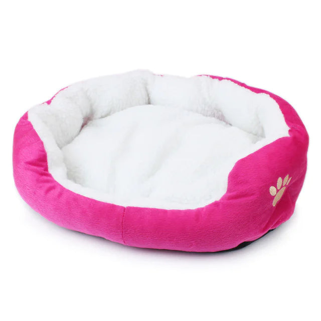 Washable Plush Pet Bed Cushion