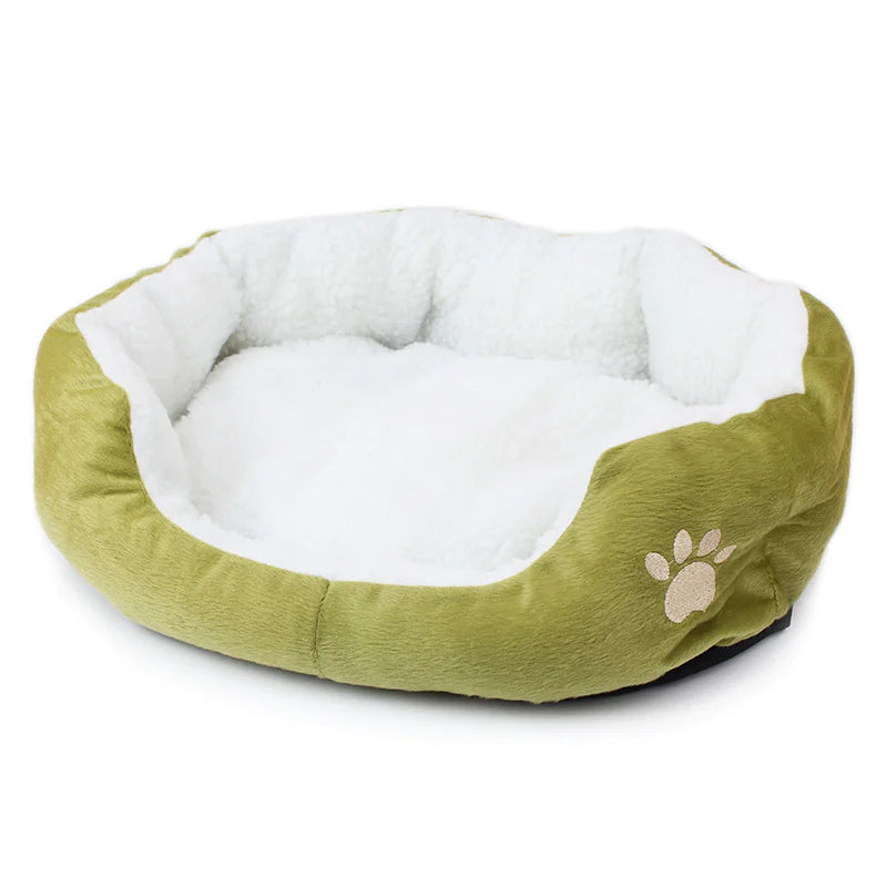 Washable Plush Pet Bed Cushion