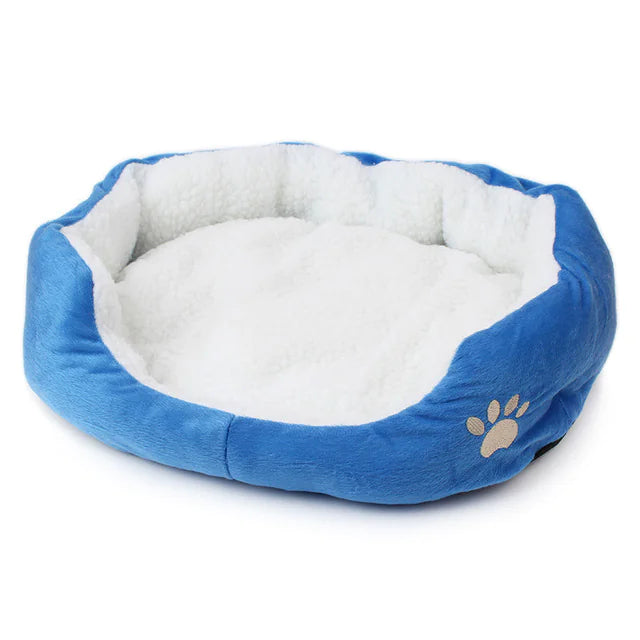 Washable Plush Pet Bed Cushion